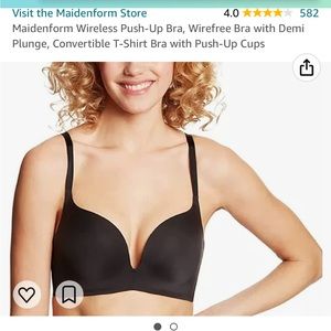 Maidenform wireless pushup bra